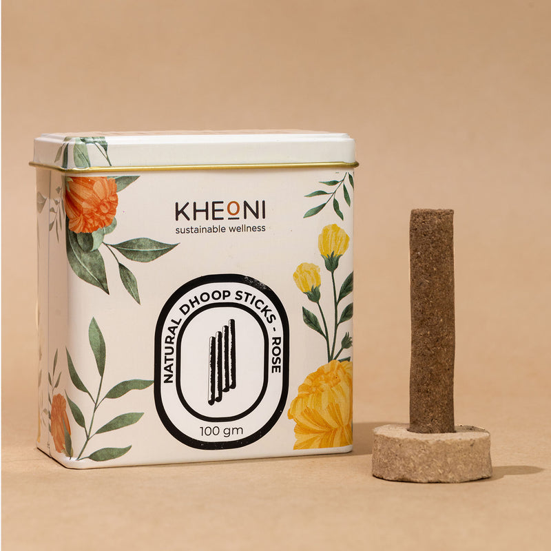 Natural Dhoop Sticks Rose