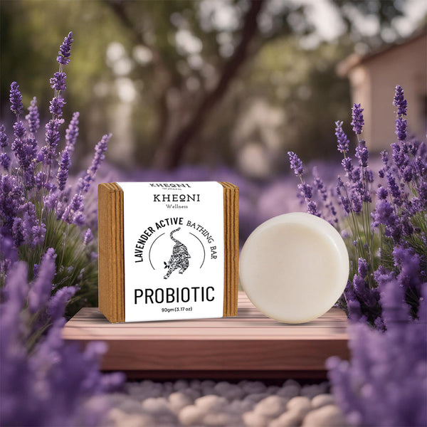 Probiotic Lavender Active Bath Bar