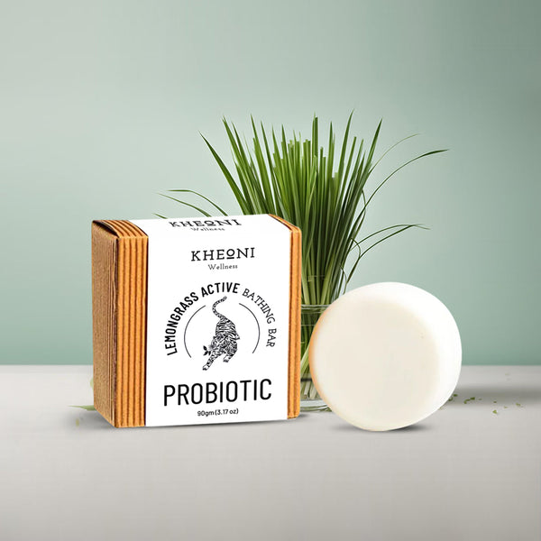 Probiotic Lemongrass Active Bath Bar