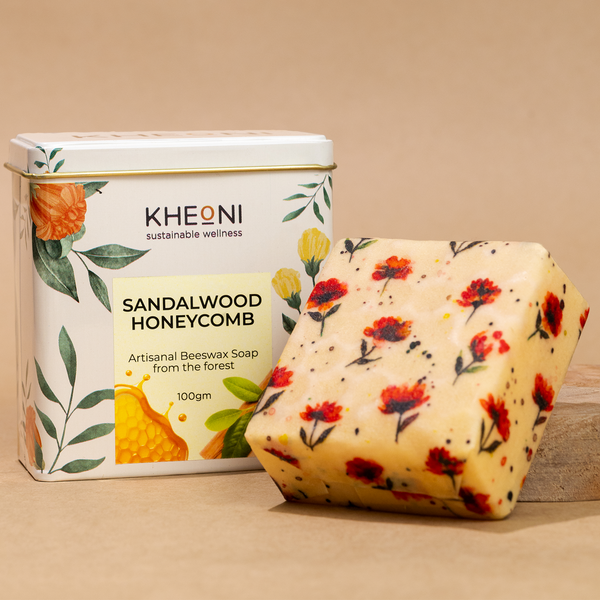 Sandalwood Honeycomb Beeswax Soap